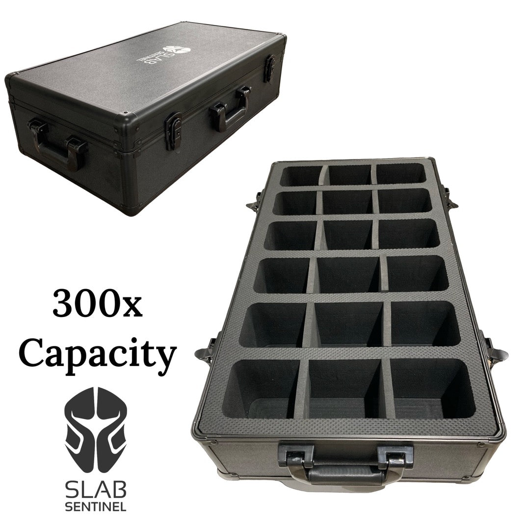 300x Capacity Graded Card 6-row Storage Trunk