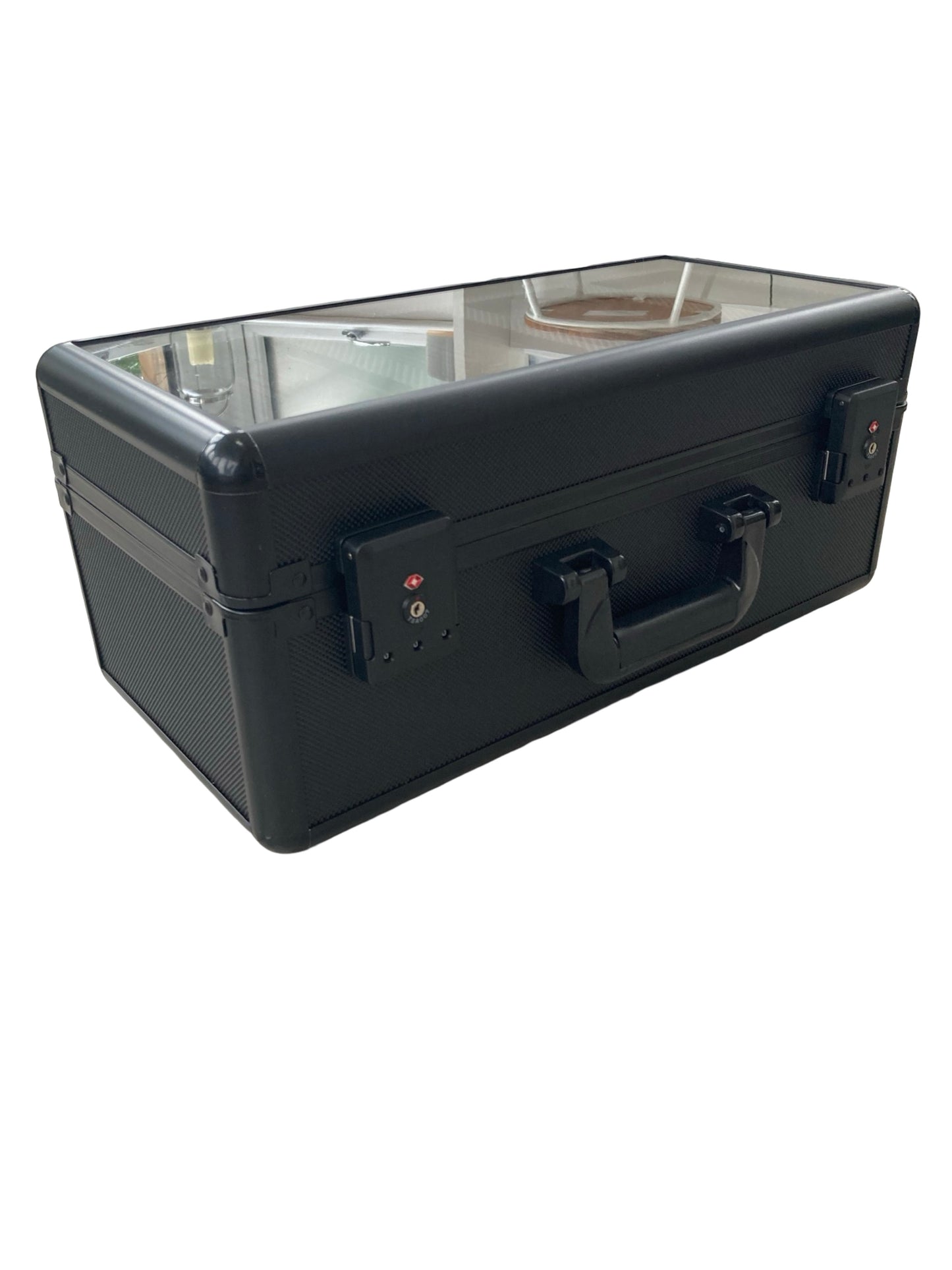 108x PSA or 90x CGC ACE Capacity 4-row Storage Case with display for Graded Cards