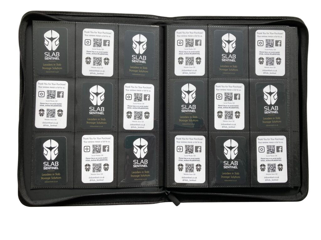 9 Pocket Premium Zip Binder – Side Loading For TCG & Sports Cards